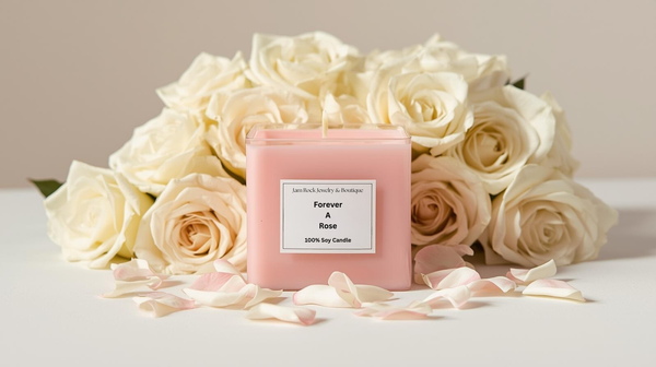 Forever A Rose Scented Candle - 10 oz